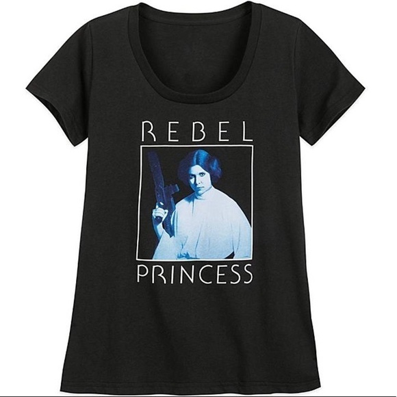 Disney Rebel Princess Leia T-Shirt - Picture 1 of 6